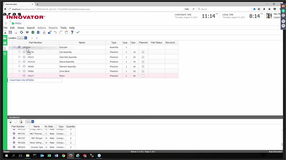 Login – Aras Innovator Demo Series – Integrated Manufacturing with Aras Manufacturing Process Planning