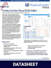 ProductCenter Nexa BOM Editor-DS