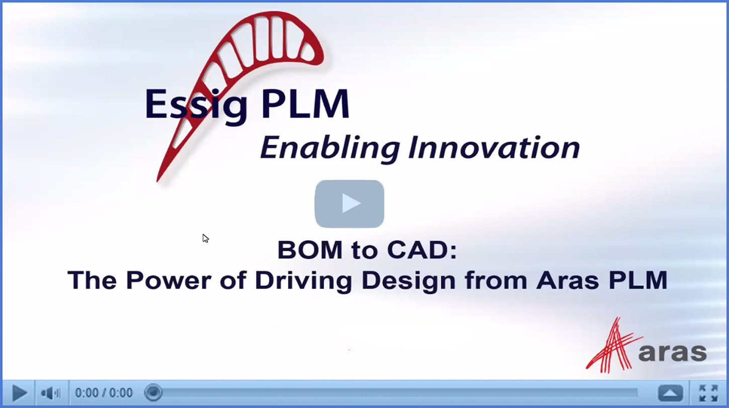 Login – BOM to CAD: The Power of Driving Design from Aras PLM